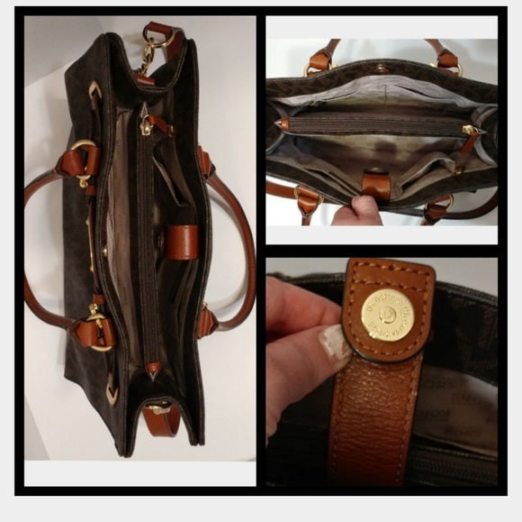 Michael Kors Brown Hamilton EW Tote - Picture 6 of 8